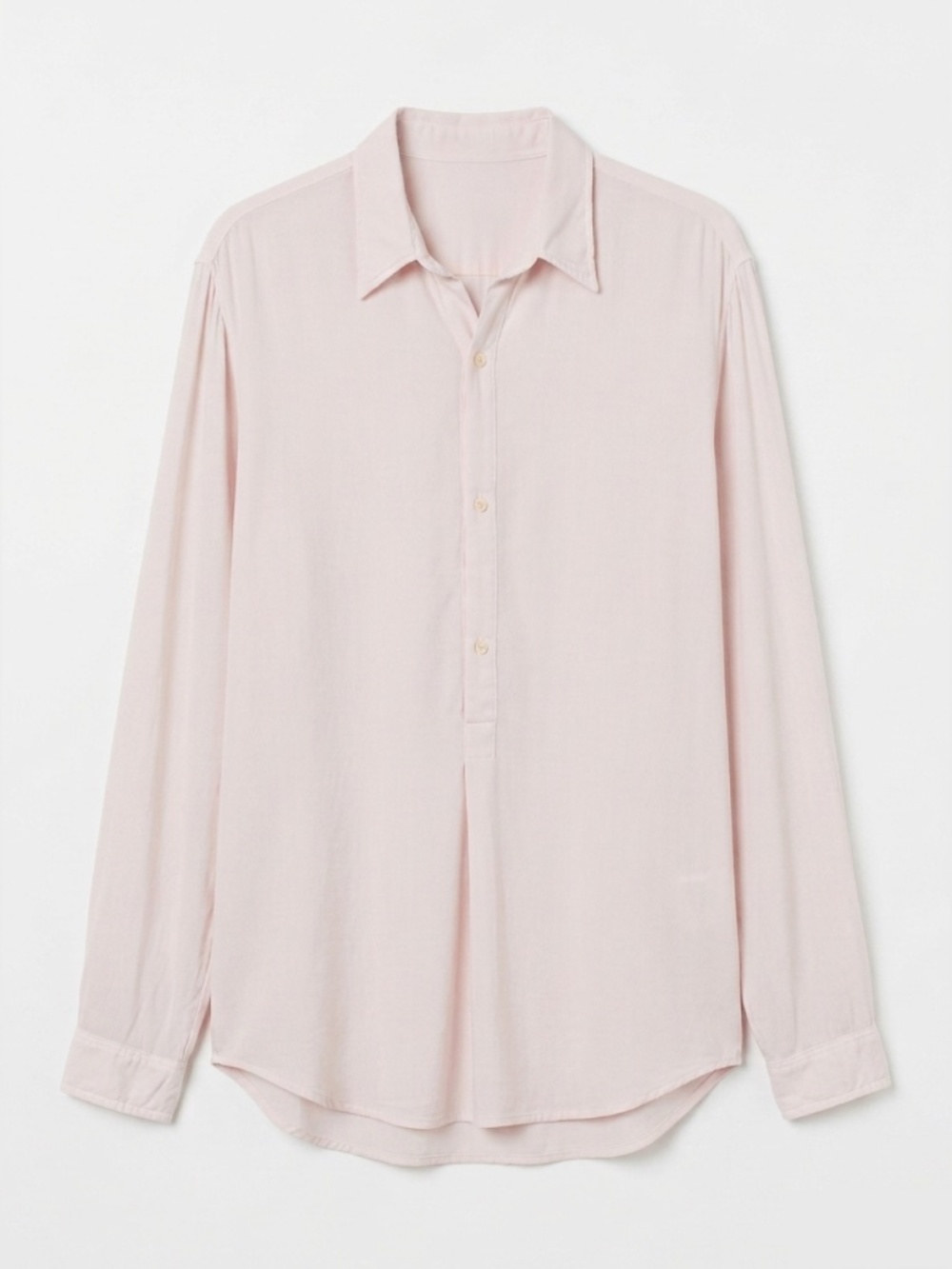 CP Shades Button Front Shirt Blush Pink Size M